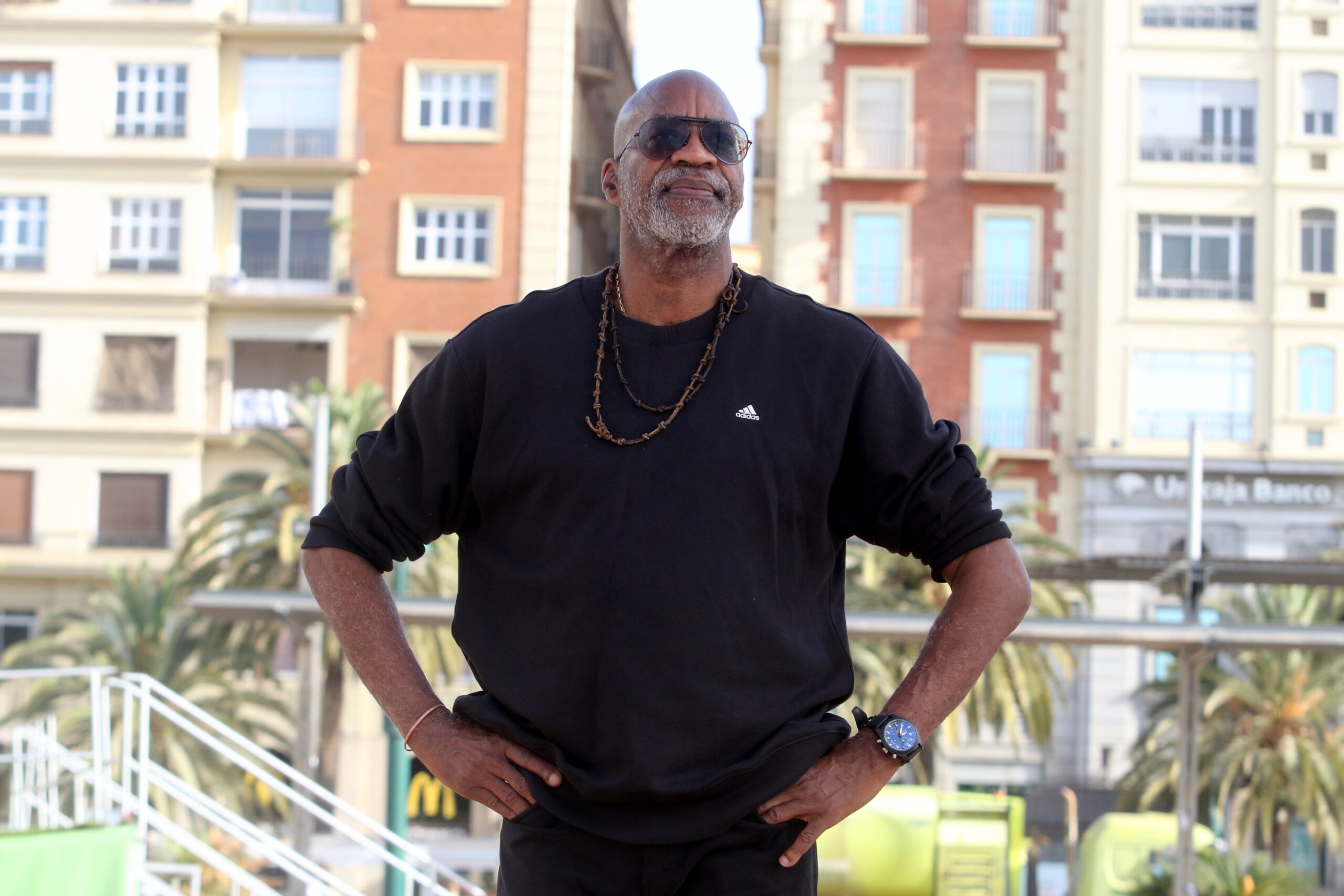 Edwin Moses in Malaga