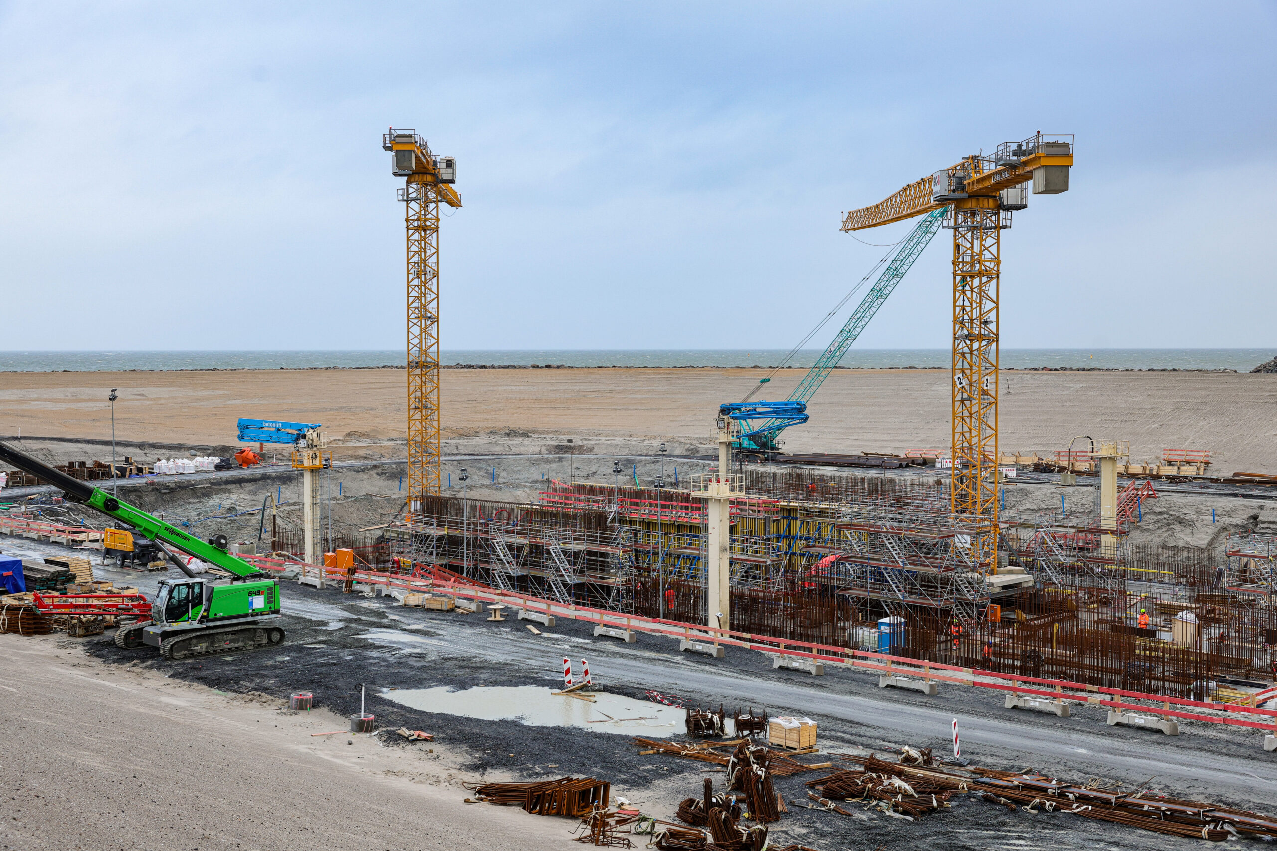 Ostseetunnel-Baustelle