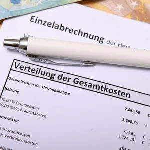 Abrechnung der Heiz- und Hausnebenkosten