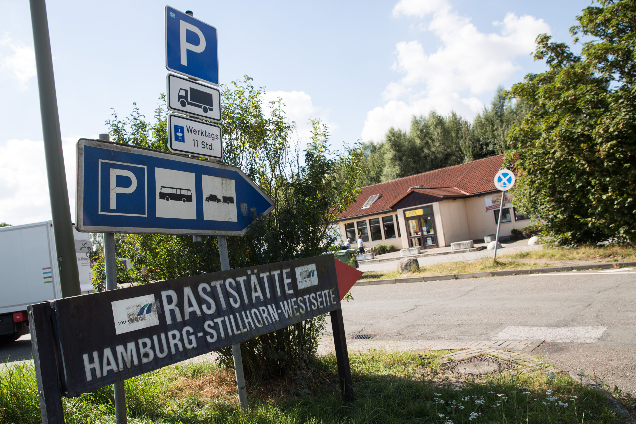 Die Autobahnraststätte Hamburg-Stillhorn