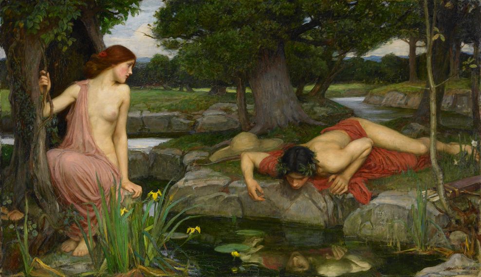 „Echo und Narziss“ von John William Waterhouse