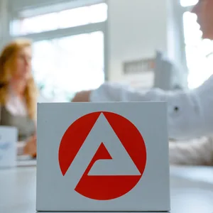 Ein Beratungsgespräch bei der Bundesagentur für Arbeit