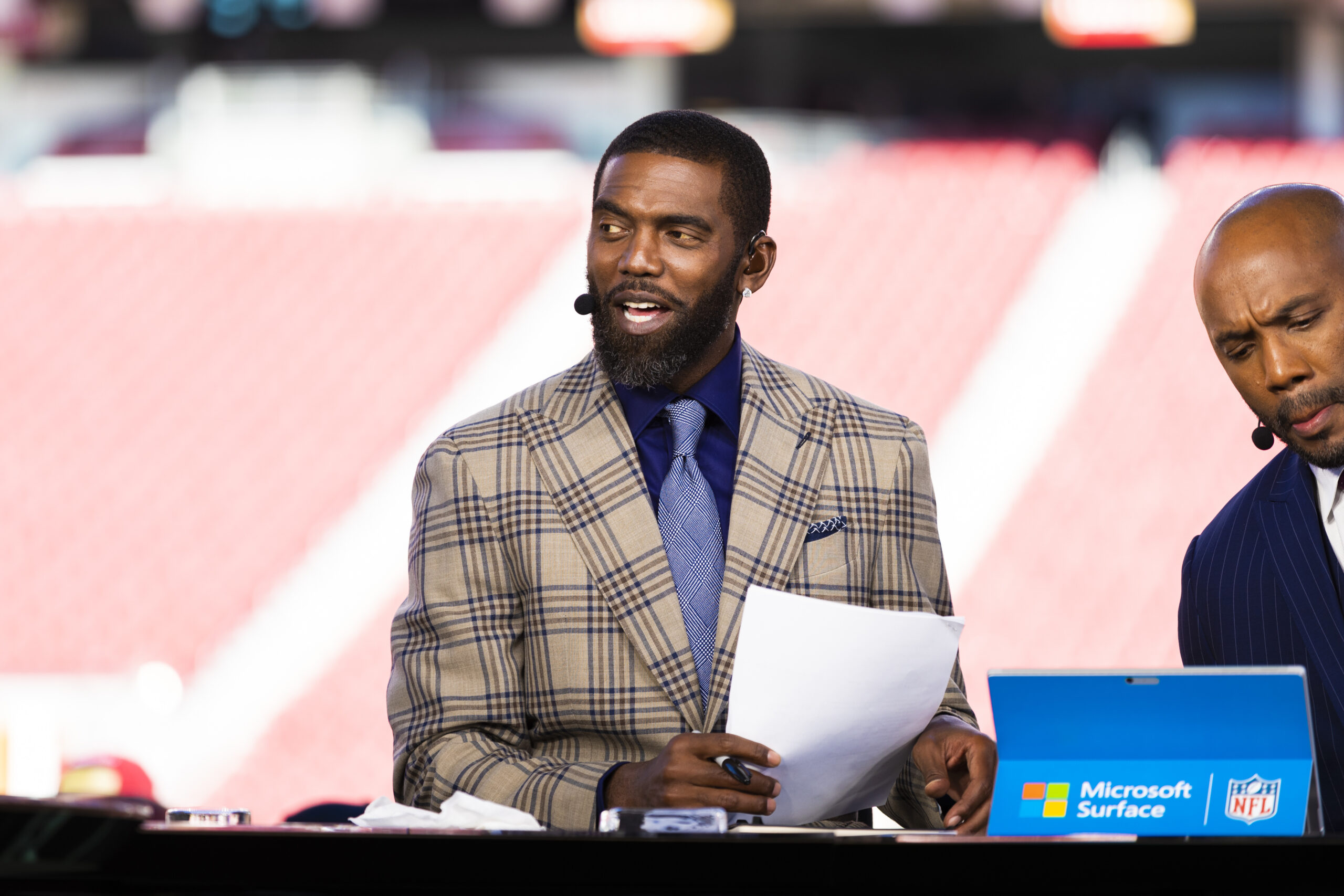 Randy Moss im Einsatz für ESPN