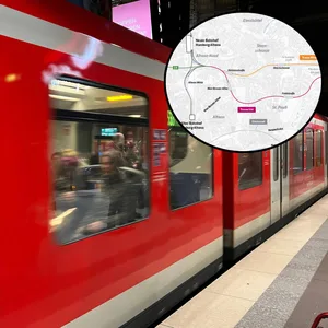 Anstatt am oberirdischen Hauptbahnhof sollen die S-Bahnen in Zukunft in einem neuen Tunnel halten.