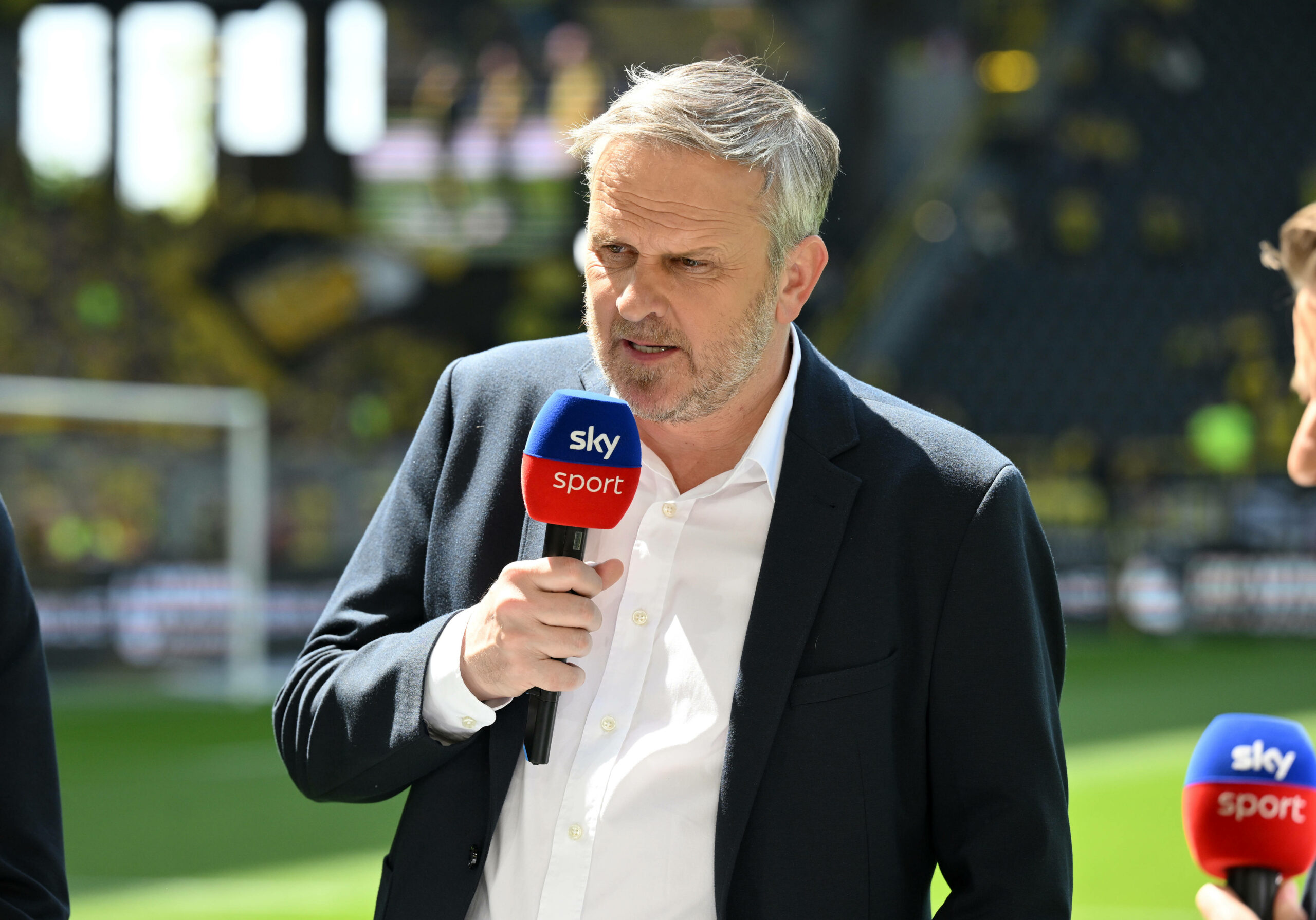 Didi Hamann am Mikrofon