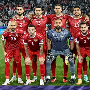 Teamfoto der syrischen Nationalmannschaft