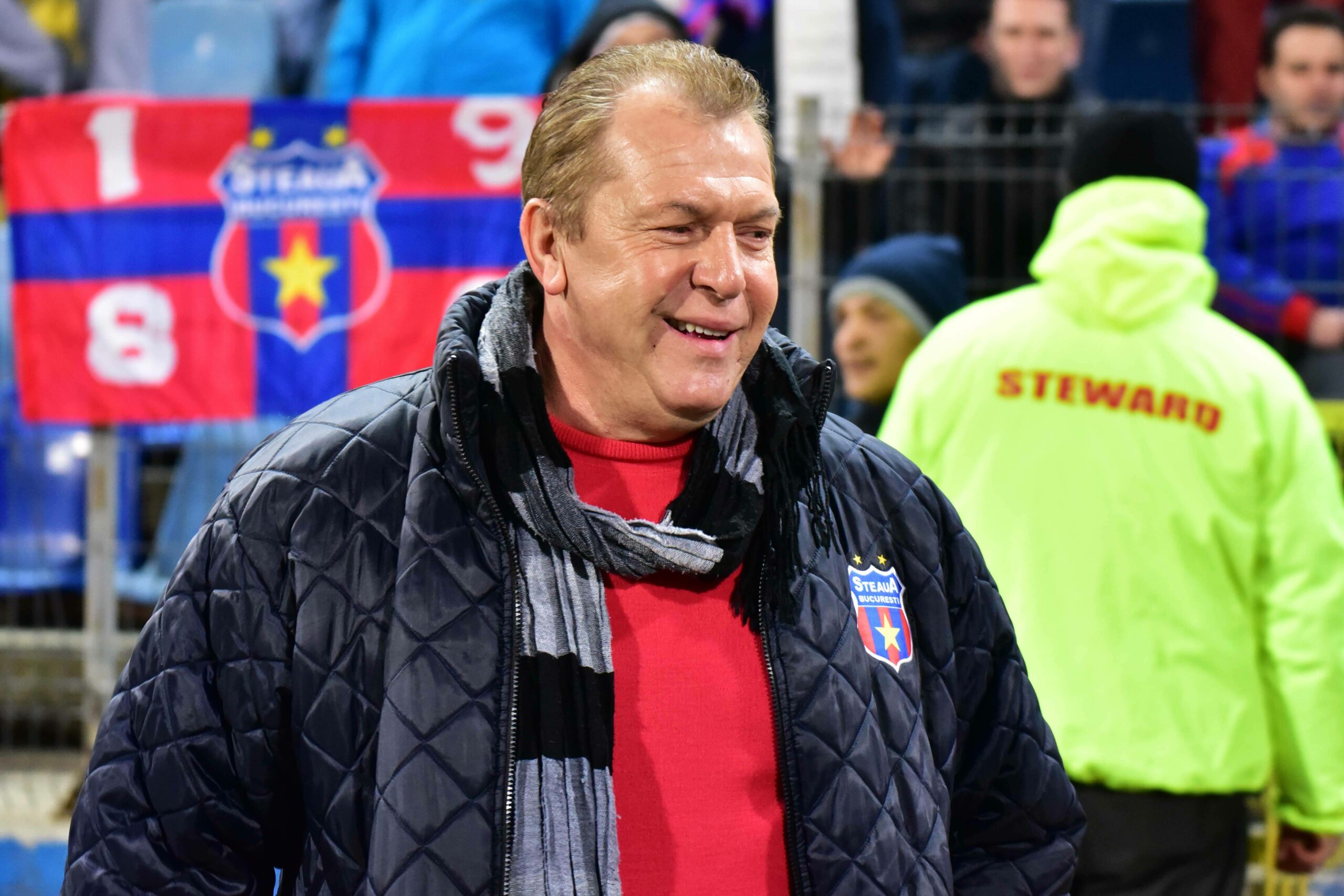 Helmut Duckadam bei einem Heimspiel von Steaua Bukarest