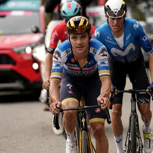 Rad-Profi Remco Evenepoel auf dem Rennrad