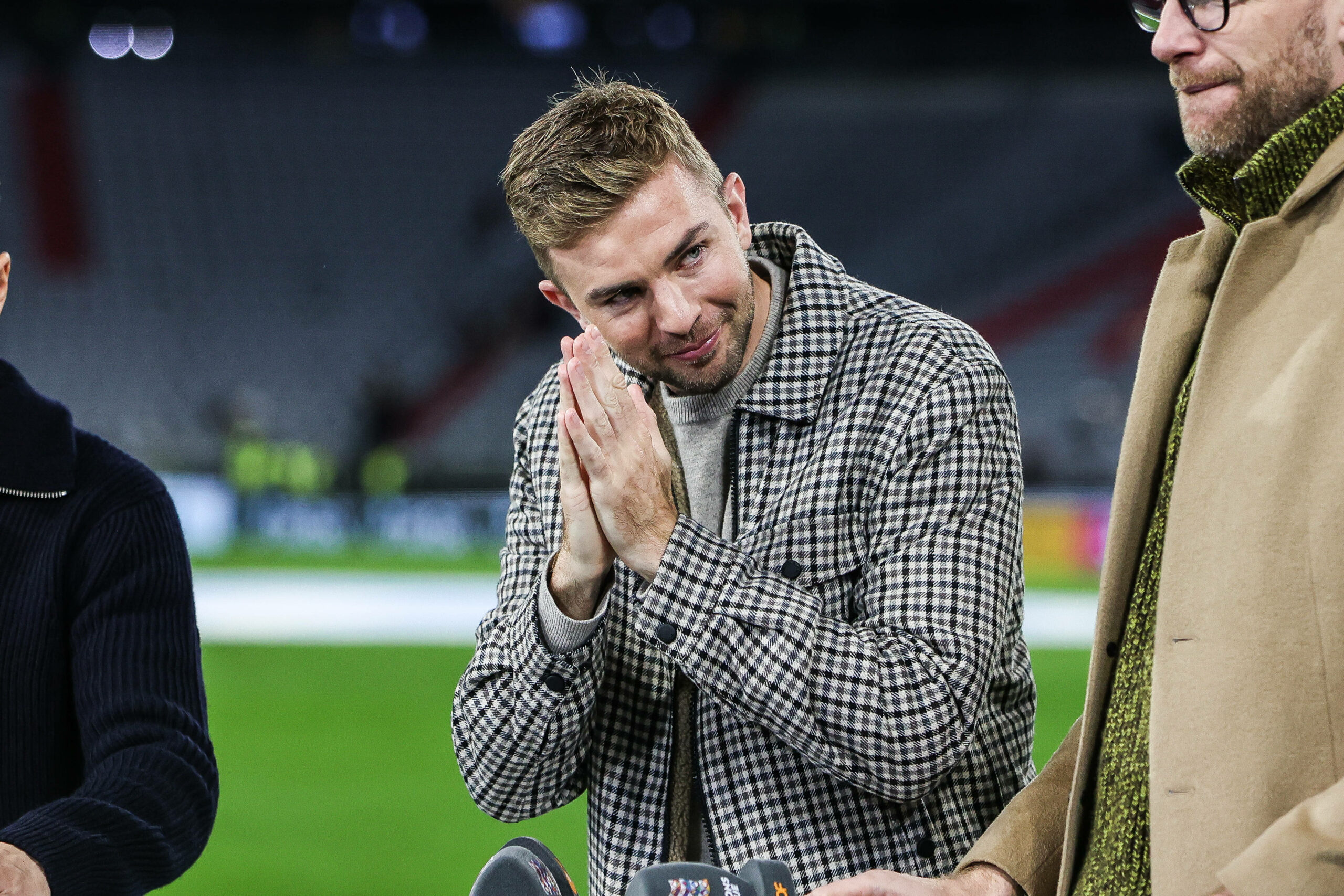 Christoph Kramer mit betender Geste