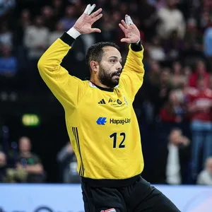 HSVH-Torwart Mohamed E--Tayar zeigte in Melsungen gute Paraden.