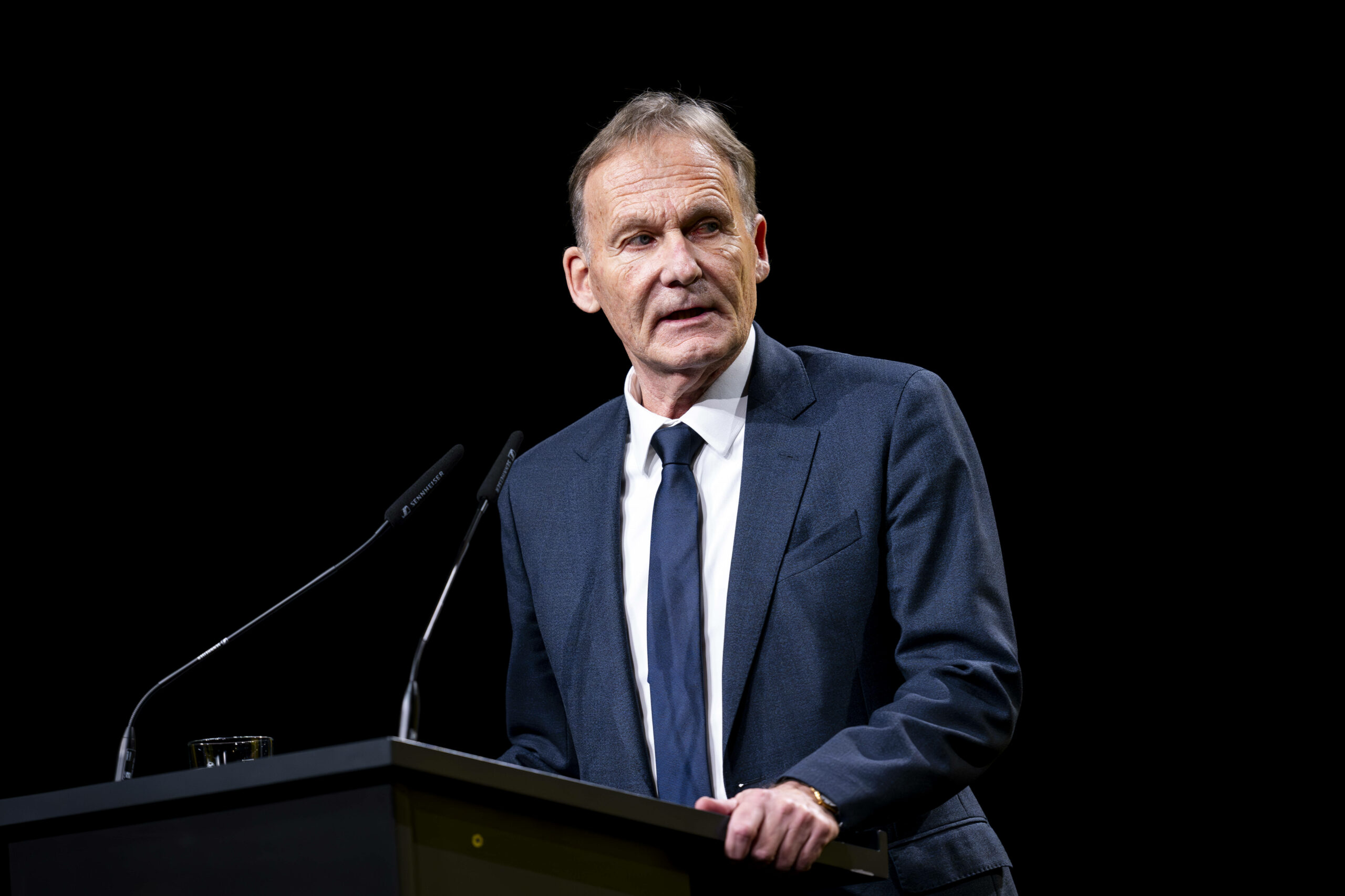 Hans-Joachim Watzke am Rednerpult