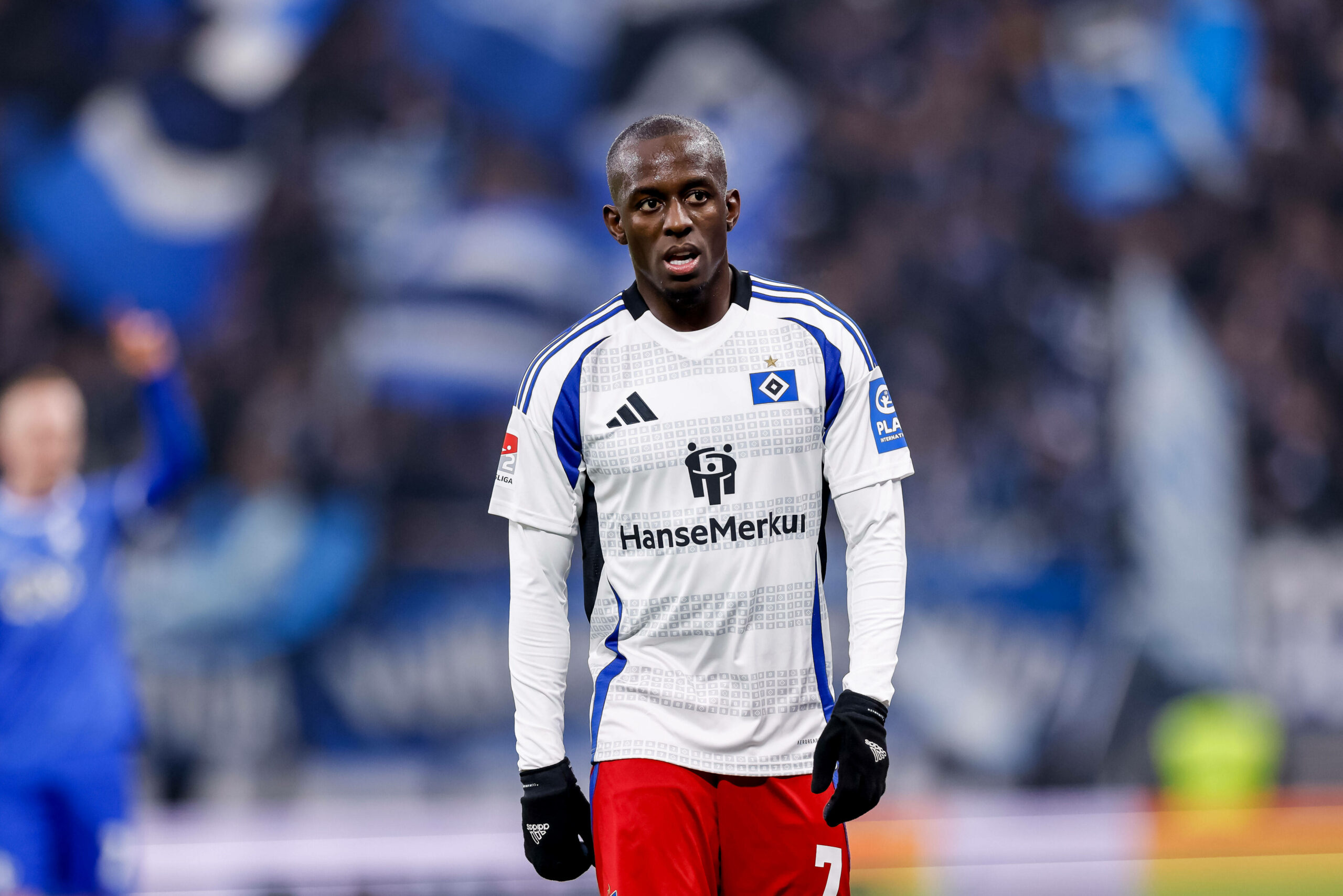 Jean-Luc Dompé beim 2:2 gegen Darmstadt im Volksparkstadion