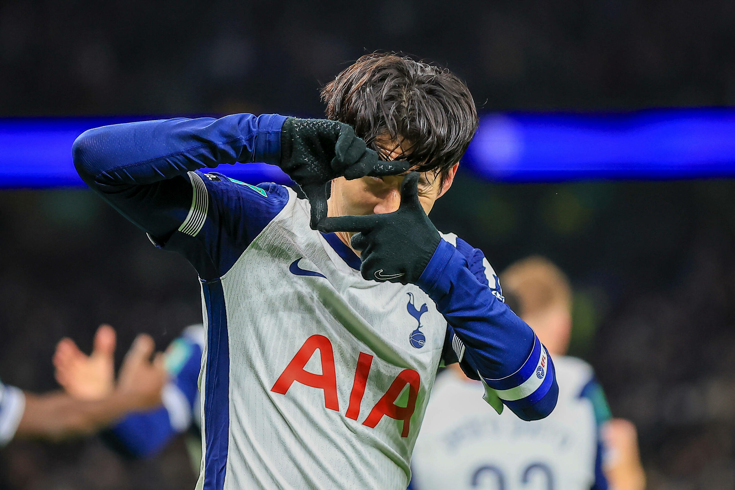 Heung-Min Son jubelt