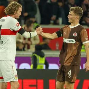 David Nemeth mit Nick Woltemade