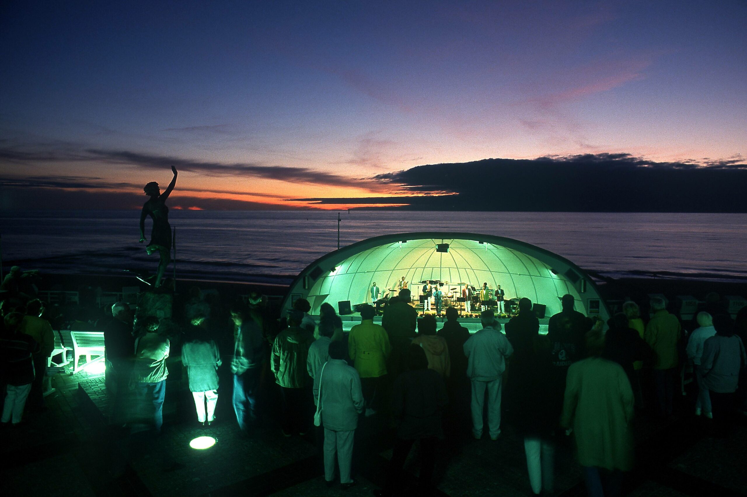 Die Musikmuschel in Westerland auf Sylt