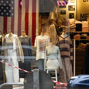 VALENCIA, SPAIN - JANUARY 24, 2022: Brandy Melville is a European clothing and fashion accessories b