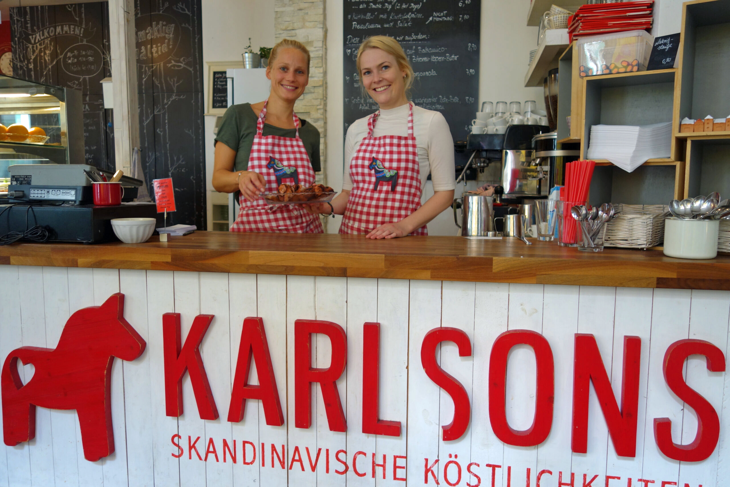 Skandinavische Weihnachtsspezialitäten kann man bei „Karlsons“ probieren und kaufen.