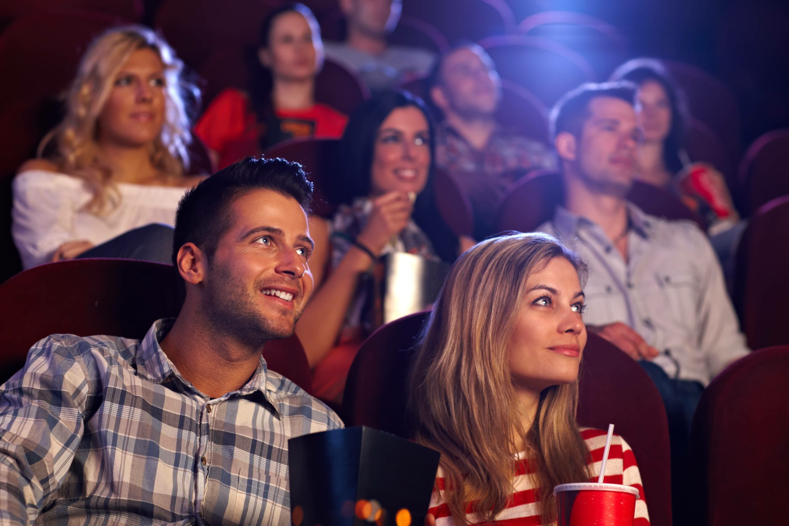 Zuschauer im Kino (Symbolbild).