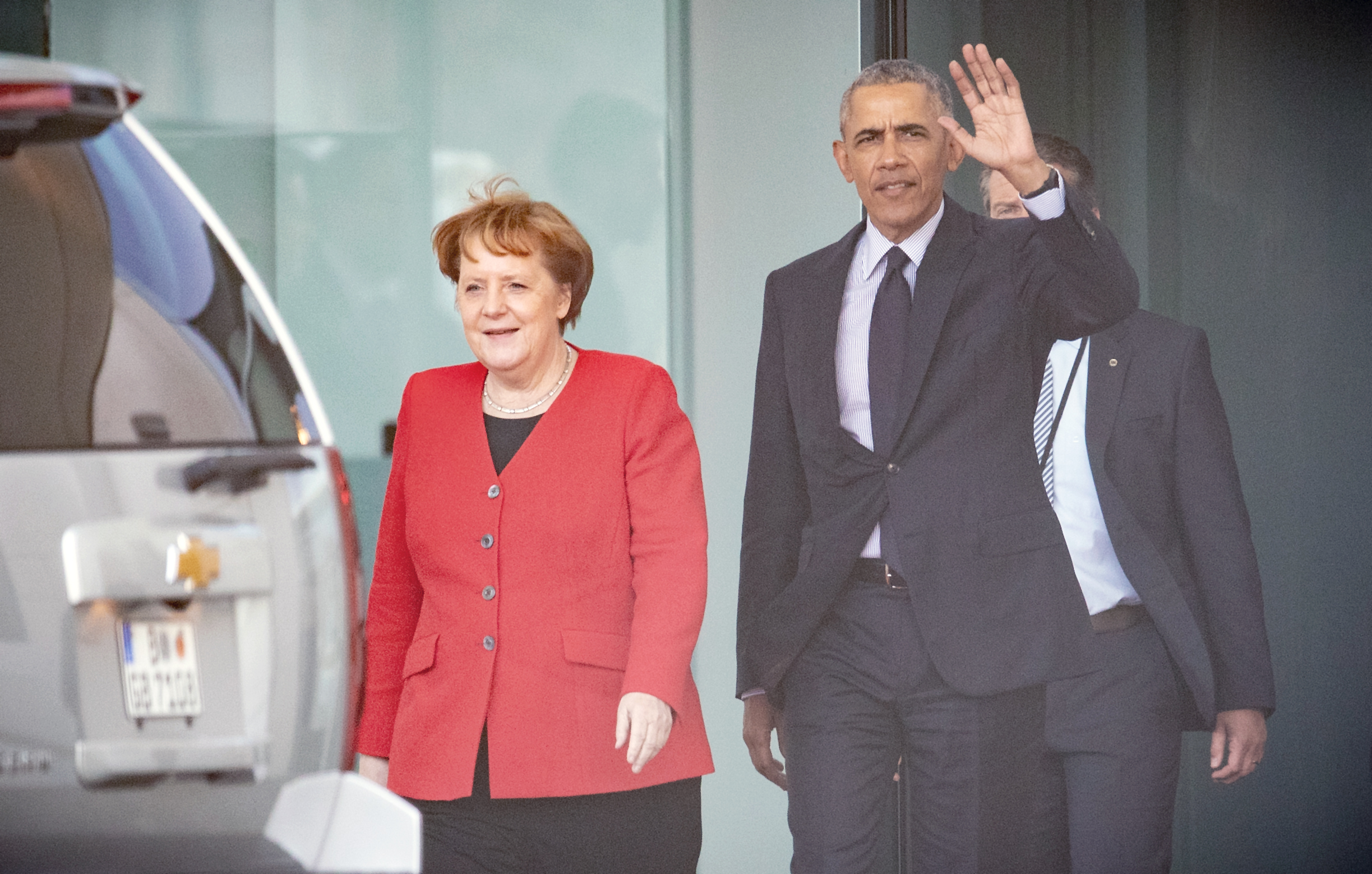 Angela Merkel und Barack Obama