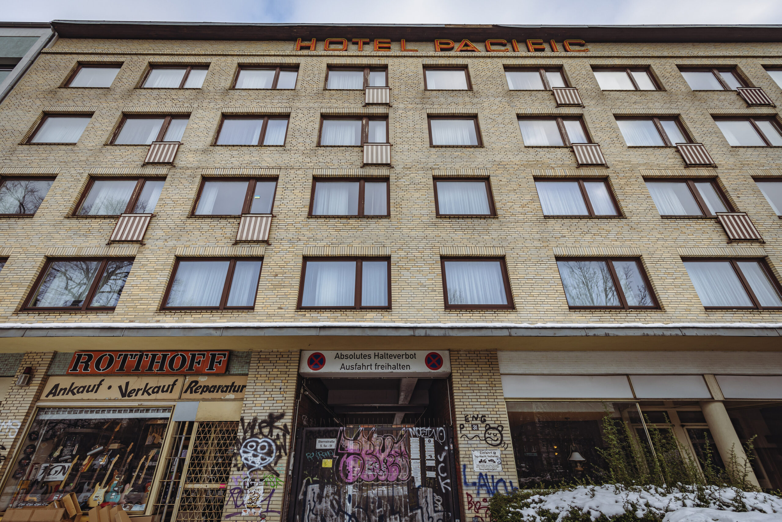 „Hotel Pacific“: Das bekannte „Beatles-Hotel“ am Neuen Pferdemarkt in Hamburg (Archivbild)