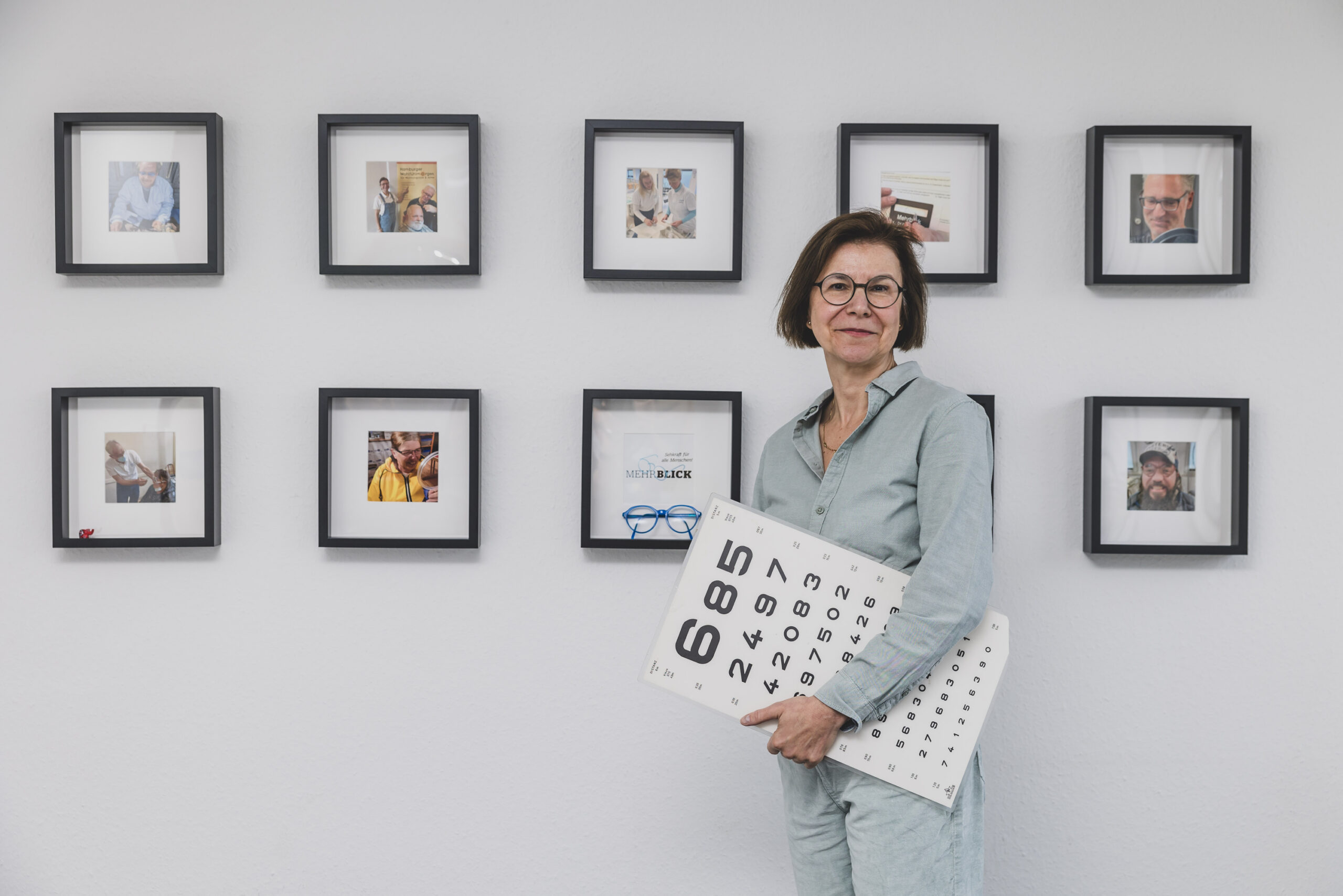 Christiane Faude-Großmann (58) versorgt mit ihrem Verein „Mehrblick“ Bedürftige mit Brillen.