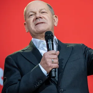 Kanzler Olaf Scholz (SPD) scheint im Wahlkampf viele Hemmungen fallen zu lassen. Vor allem bei der Wortwahl.