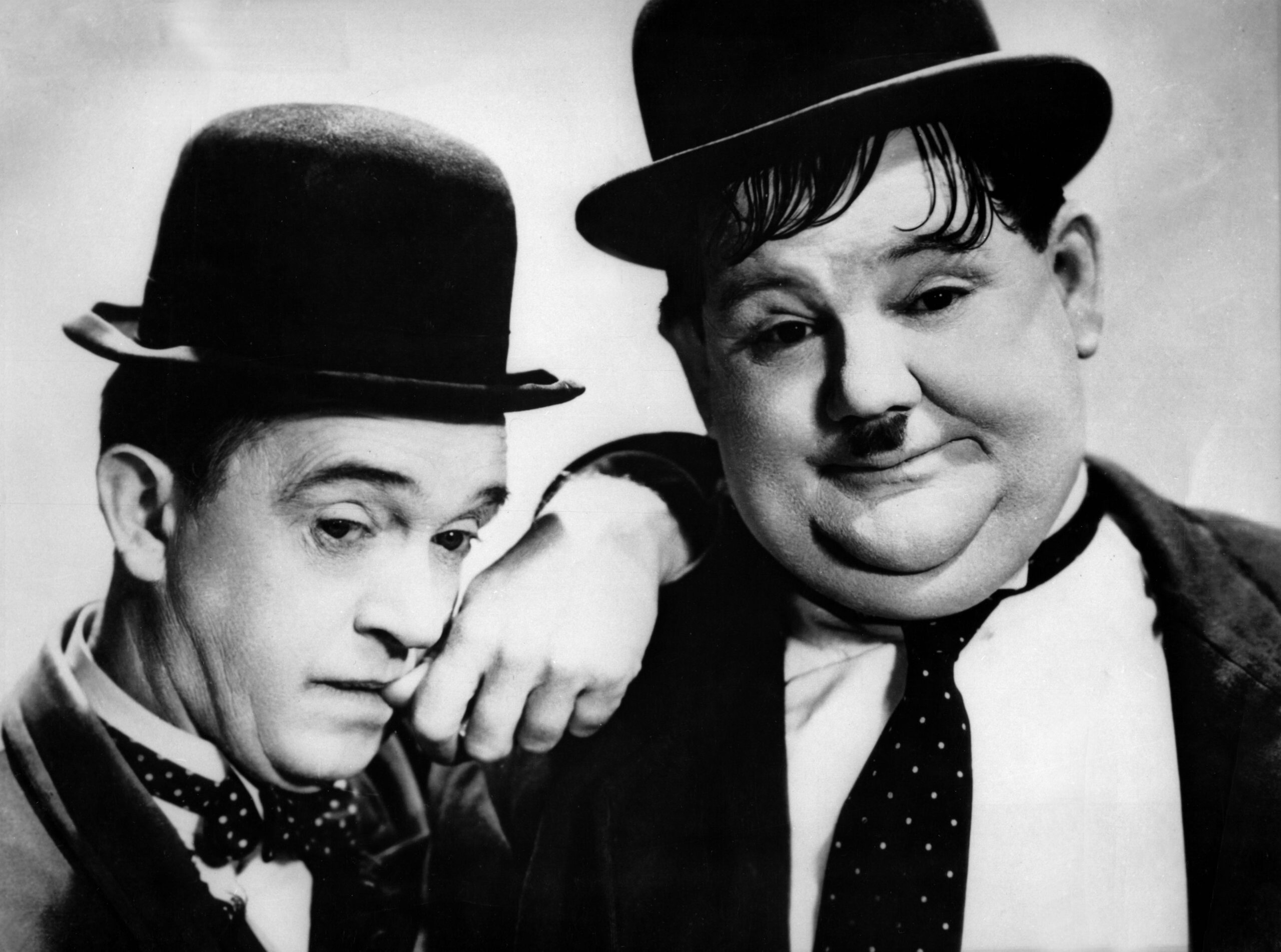 Das Komiker-Duo Laurel und Hardy