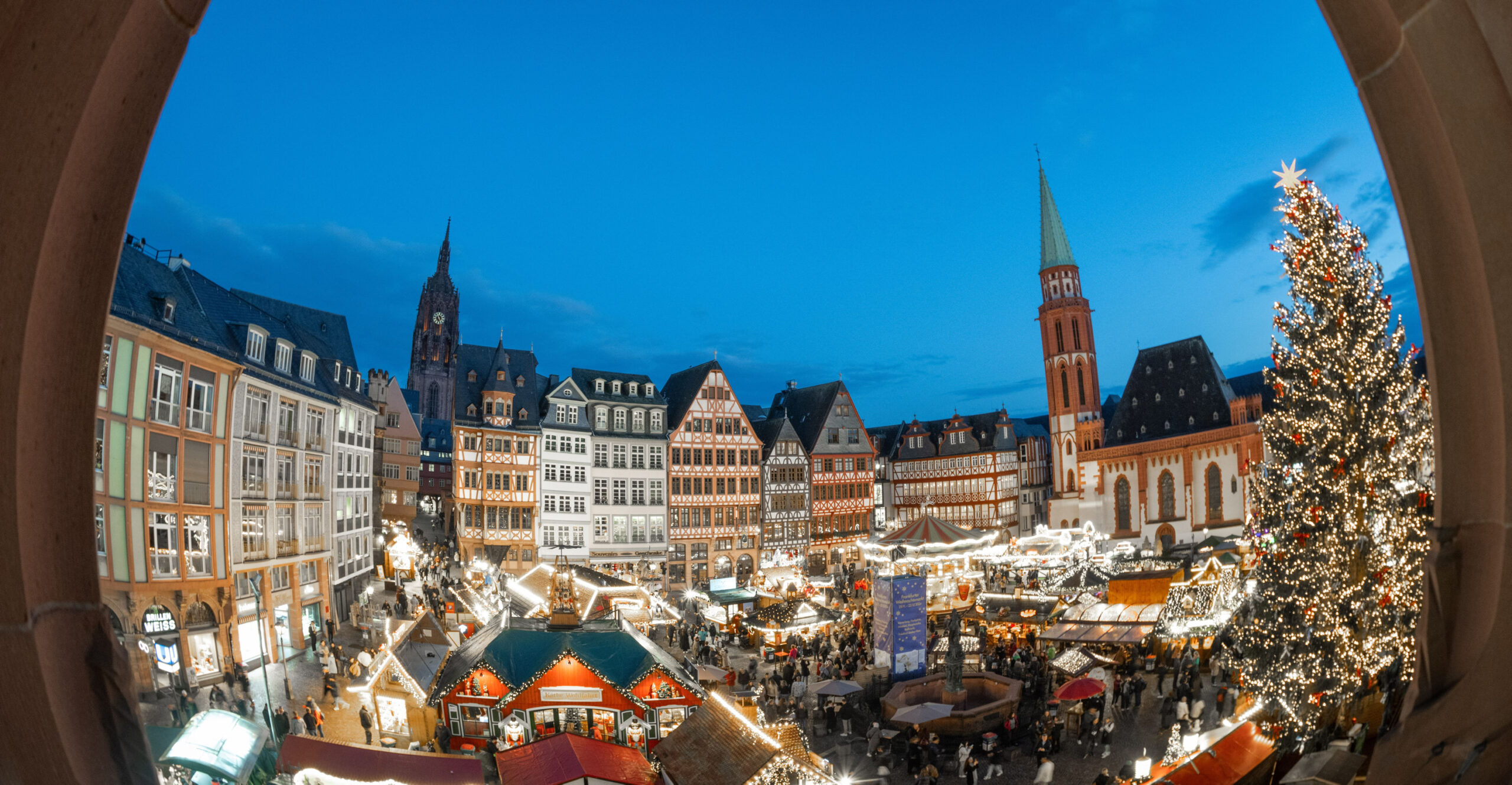 Der Weihnachtsmarkt in Frankfurt am Main