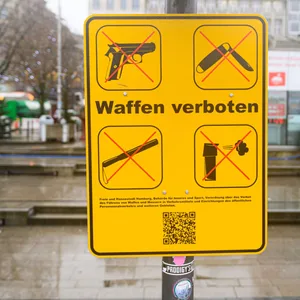 Waffen verboten!