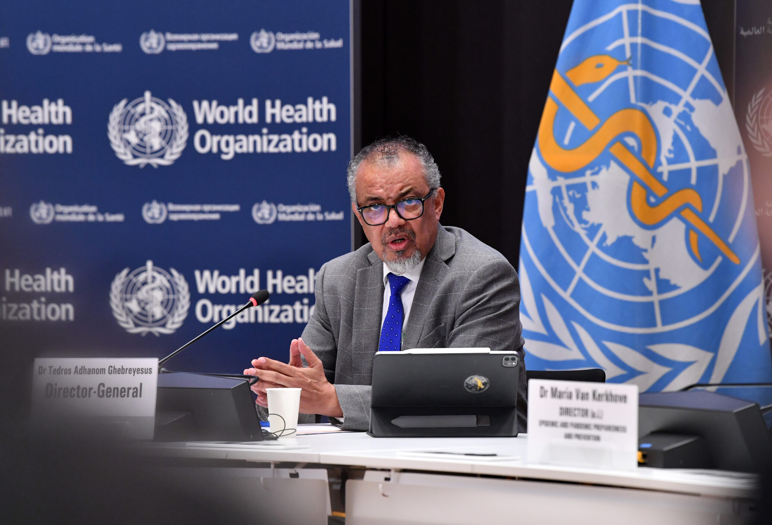 Tedros Adhanom Ghebreyesus, Generaldirektor der Weltgesundheitsorganisation (WHO)