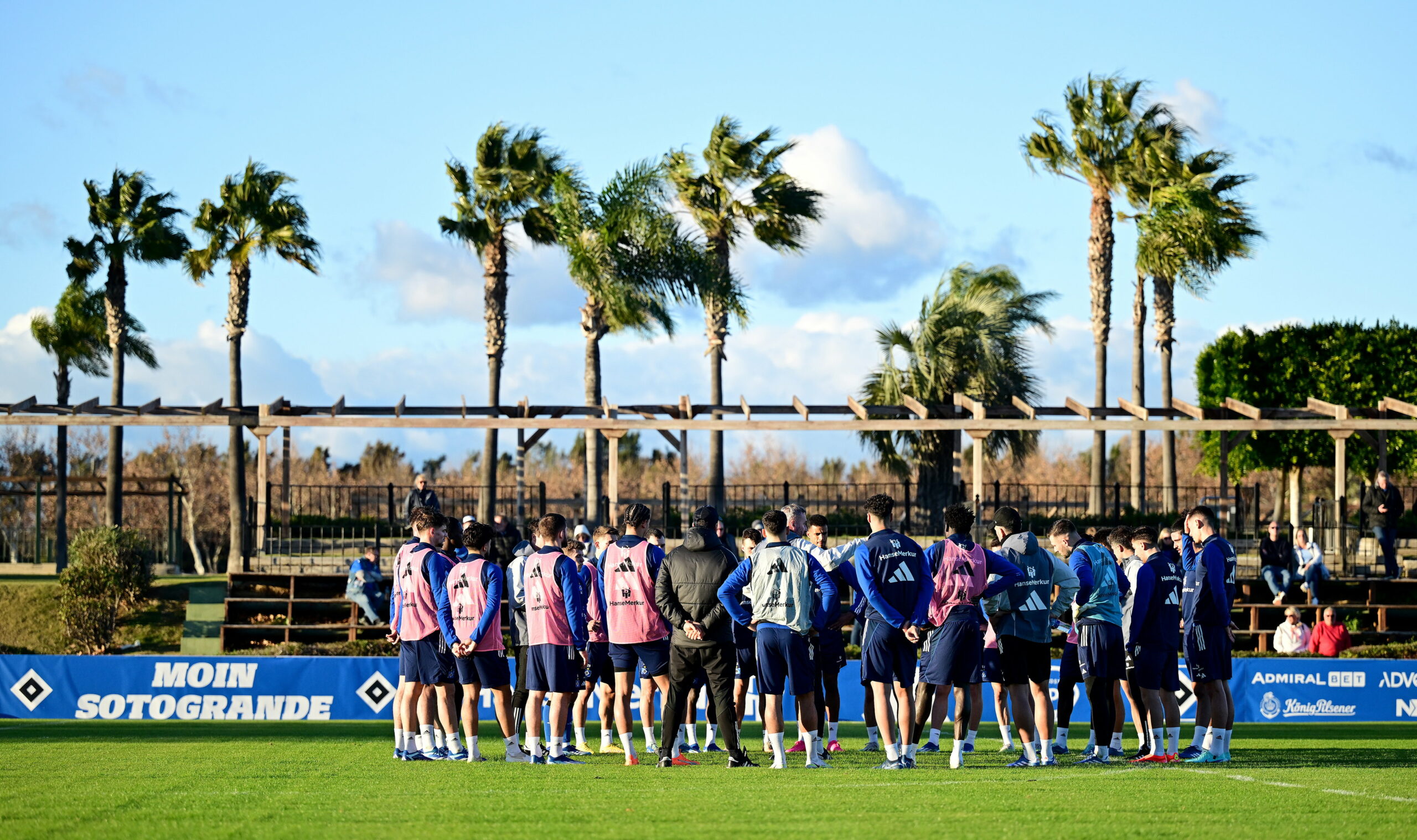 In den vergangenen drei Jahren bereiteten sich die HSV-Profis im andalusischen Sotogrande auf die Rückrunde vor.