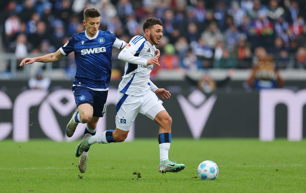 William Mikelbrencis im Duell mit Marvin Wanitzek