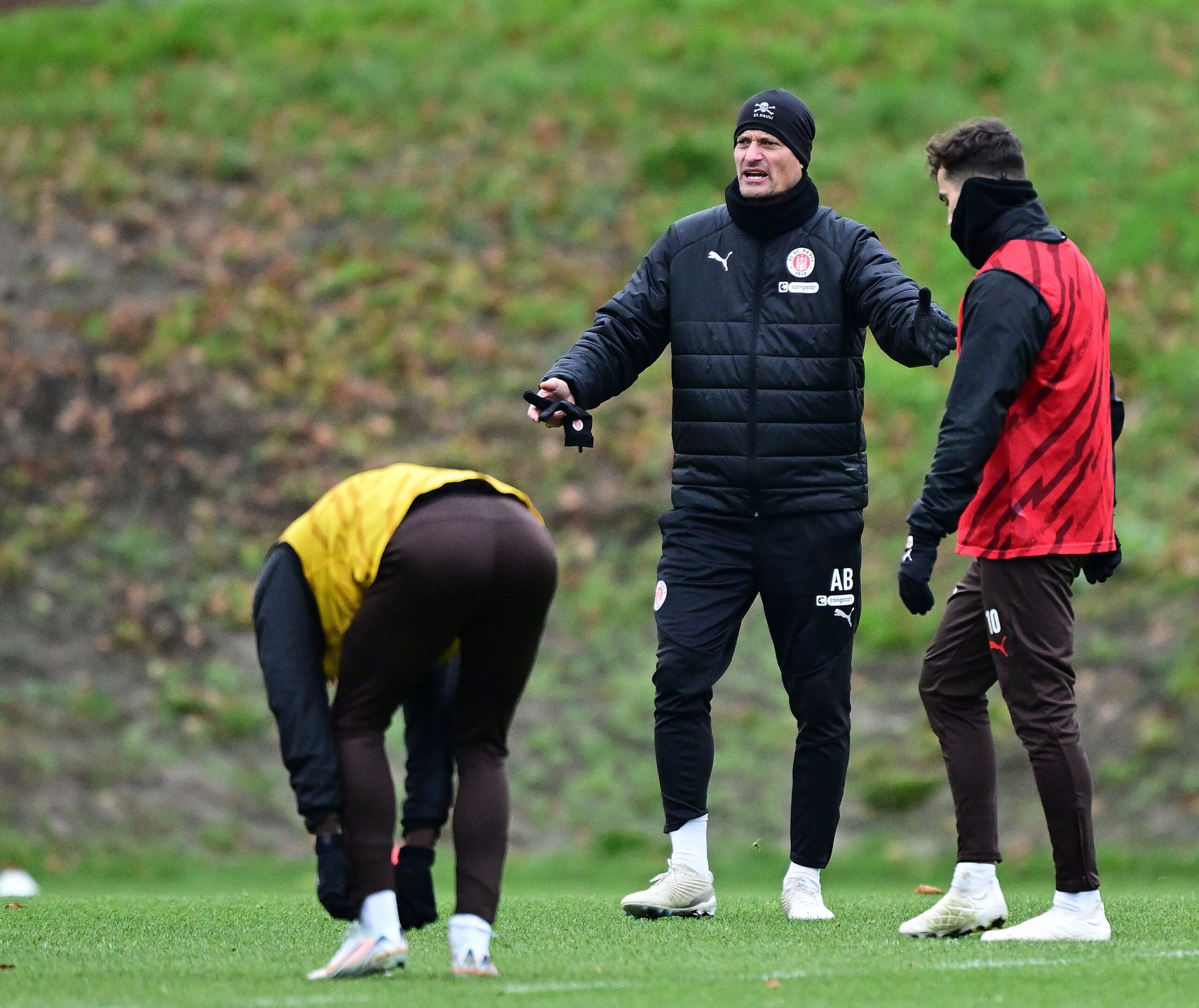 Alexander Blessin beim Training