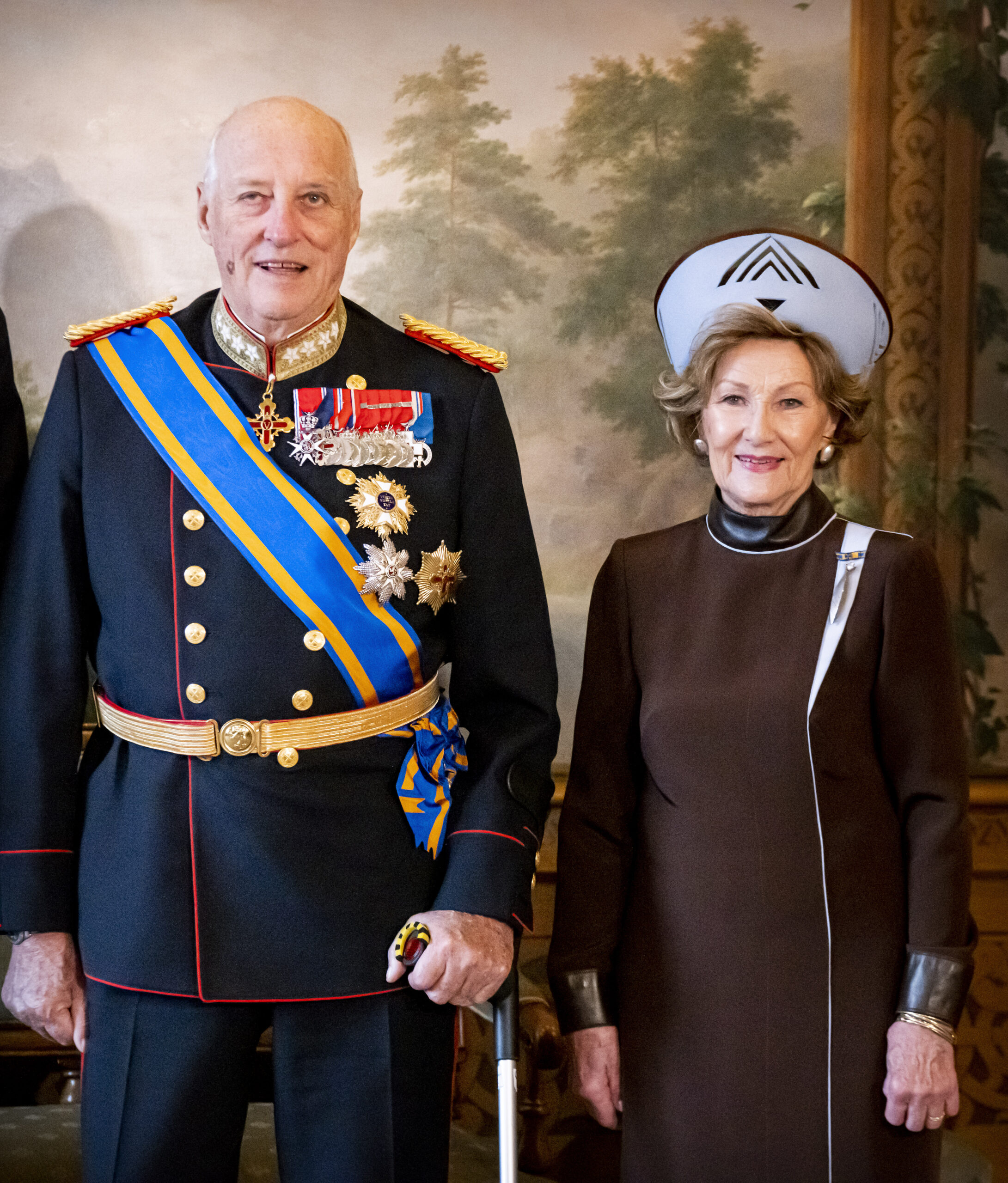 König Harald und Königin Sonja von Norwegen