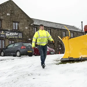 Das Pub "Tan Hill Inn" im Winter 2022