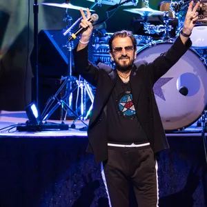 Ringo Starr während eines Auftritts in Salt Lake City.