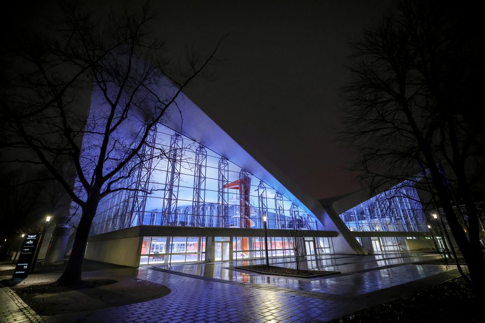 Außenansicht Alsterwschwimmhalle