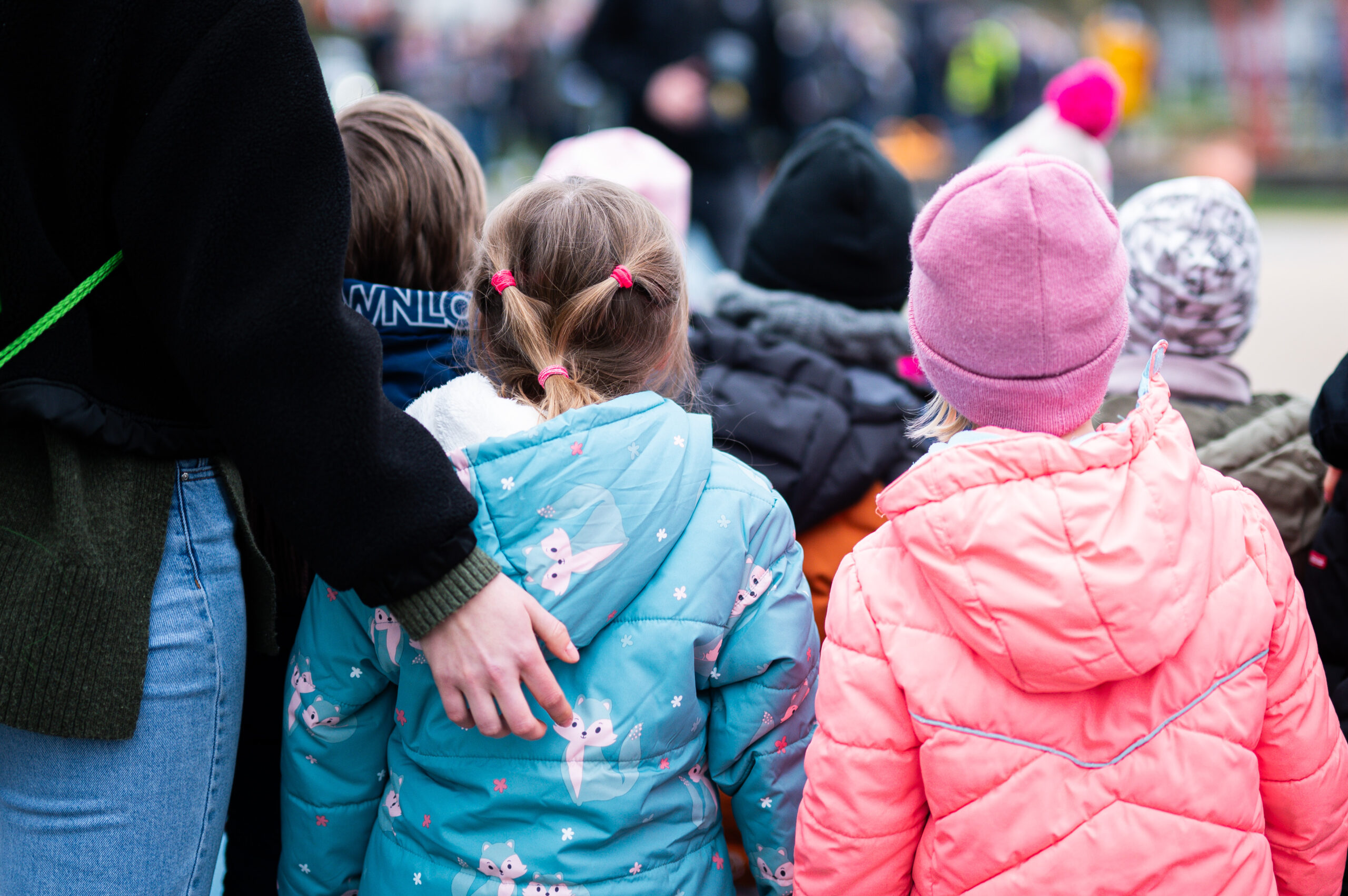 Eine Kindergartengruppe