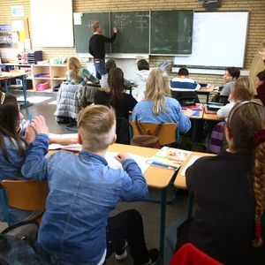 Schüler lernen an der Heinrich-Hertz-Schule. (Archivbild)