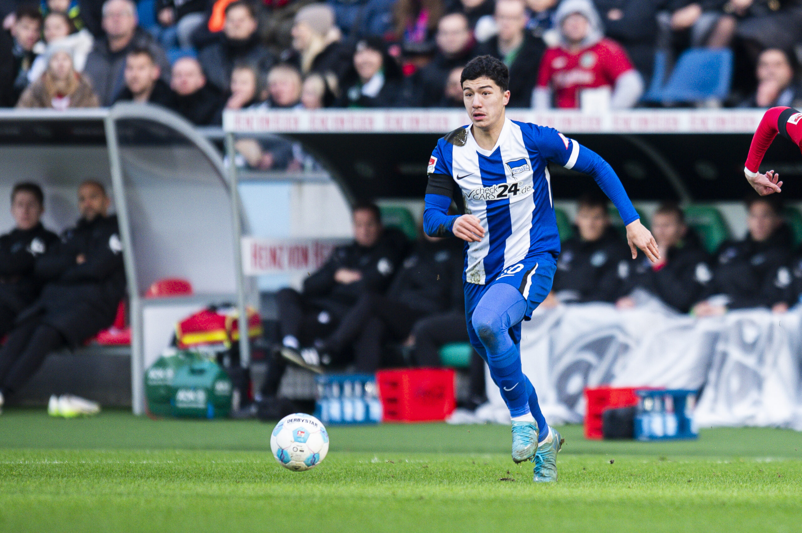 Ibrahim Maza im Trikot von Hertha-BSC