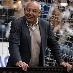 Felix Magath beim Hallenfußball-Turnier