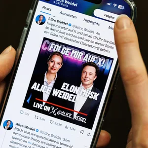 Wenn der reichste Mann der Welt zur Audienz lädt, lässt sich Alice Weidel nicht lang bitten – und verzapft eine Menge Unsinn.