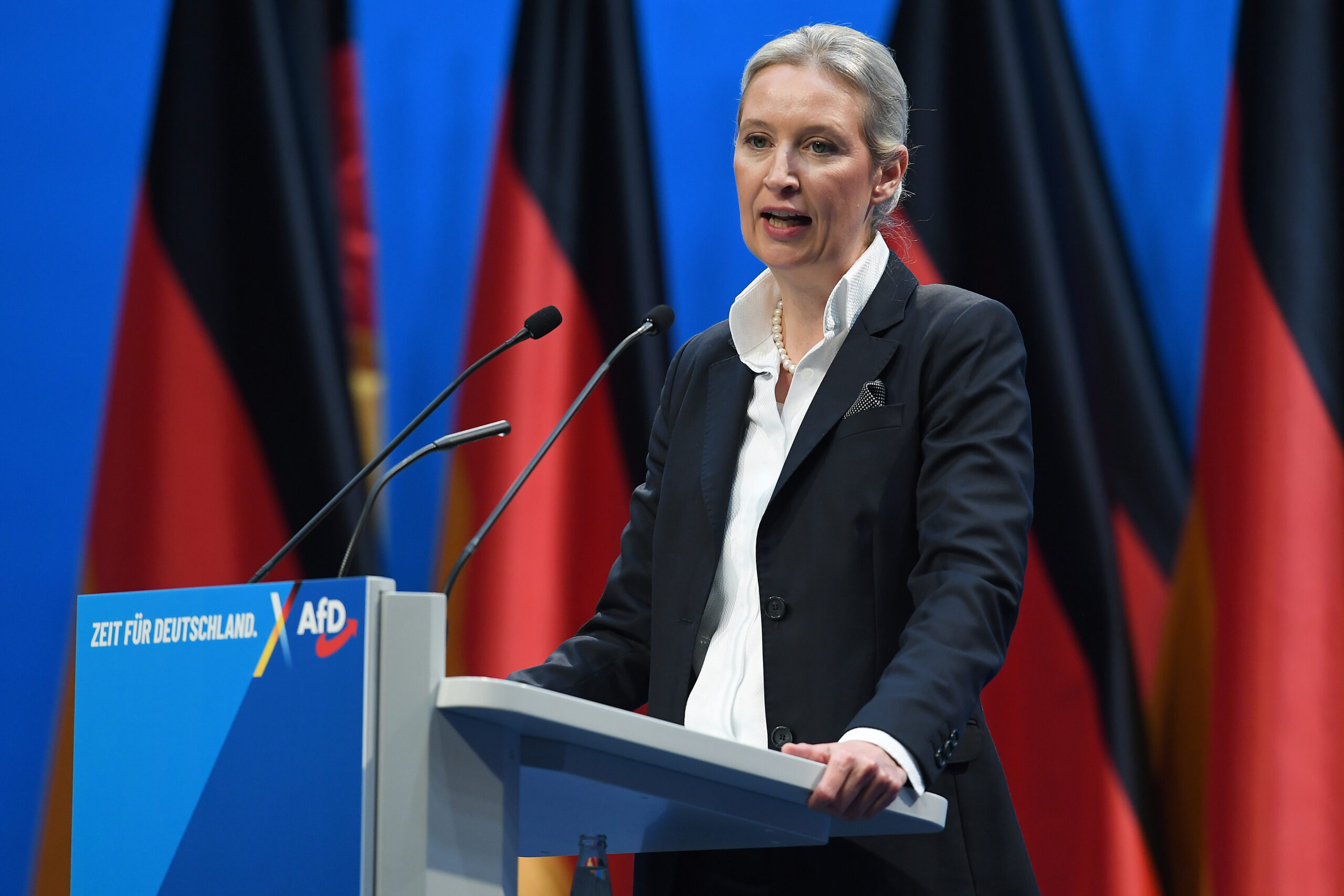 Alice Weidel spricht auf dem AfD-Bundesparteitag