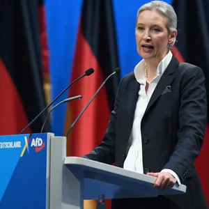 Alice Weidel spricht auf dem AfD-Bundesparteitag