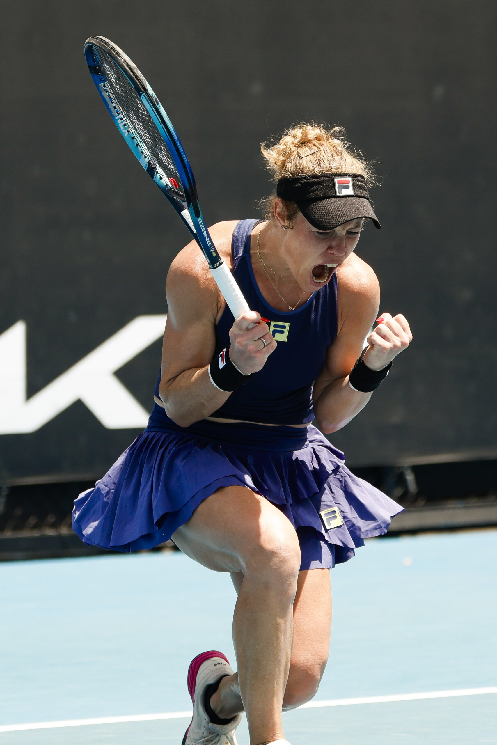 Laura Siegemund schreit ihre Freude heraus