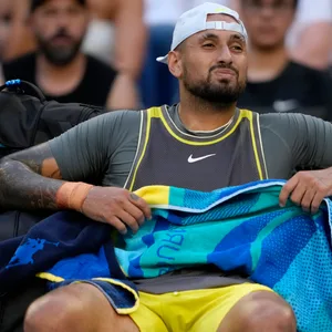 Tennisspieler Nick Kyrgios hadert