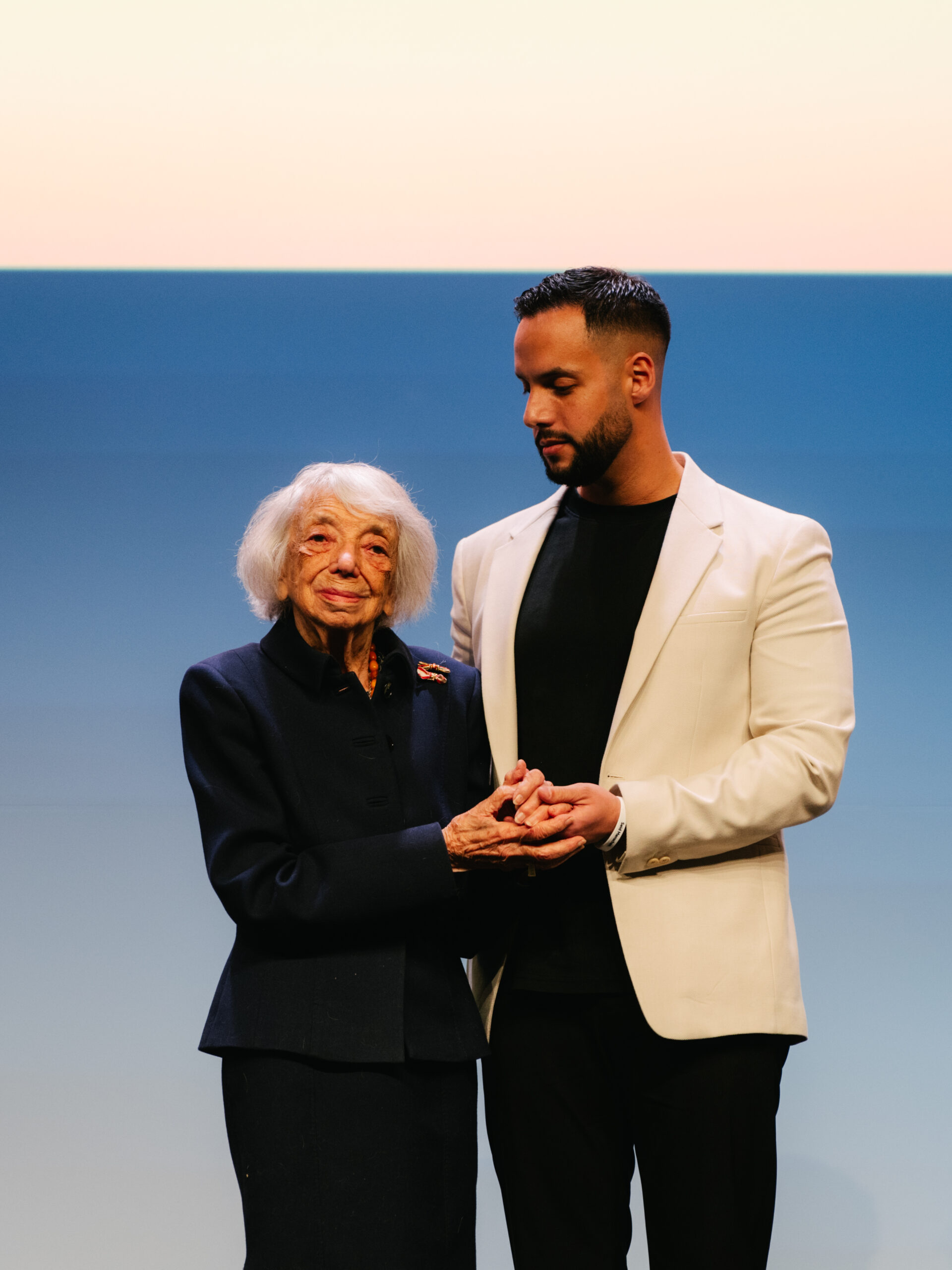 Margot Friedländer und Hédi Bouden