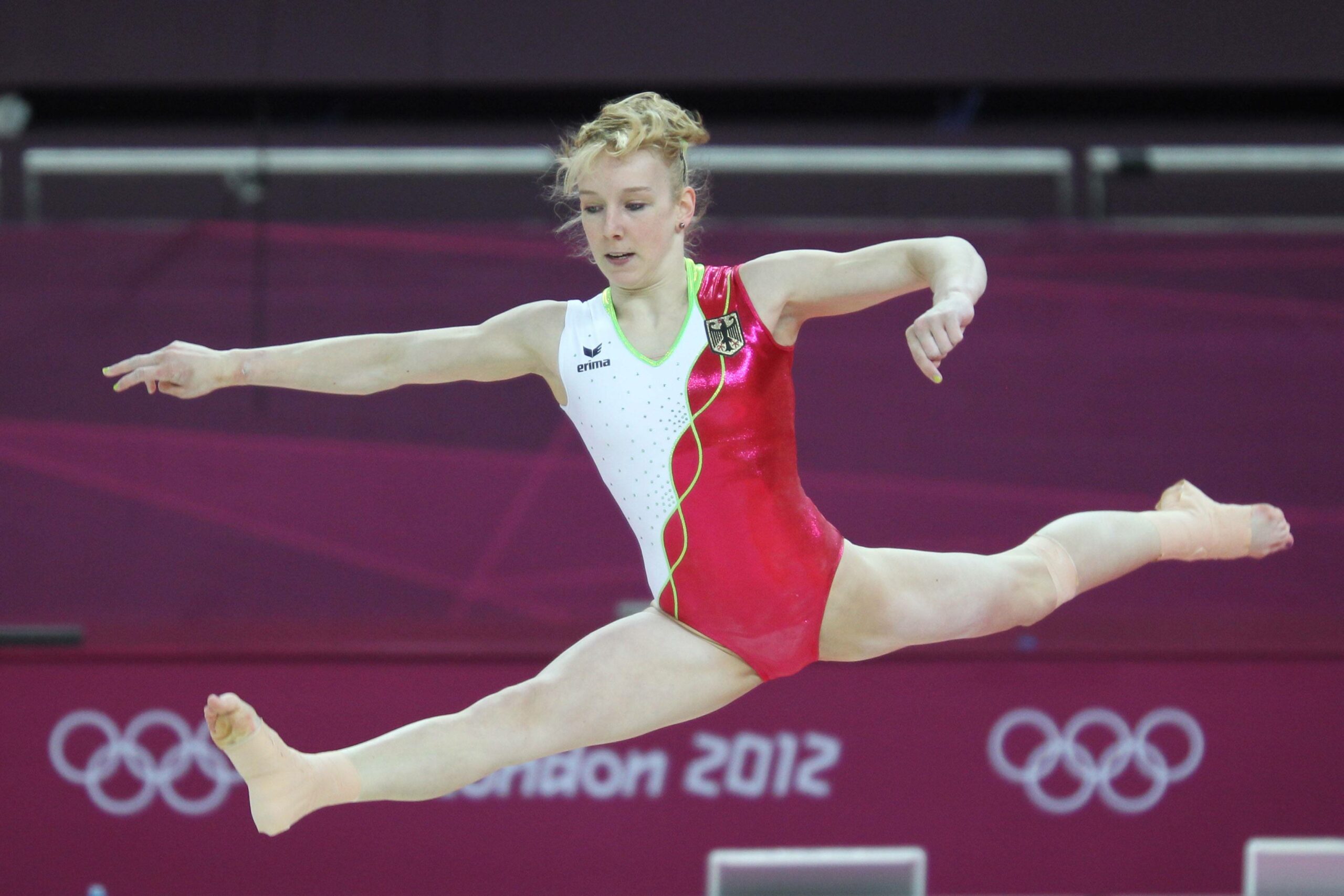 Janine Berger bei den Olympischen Spielen in London