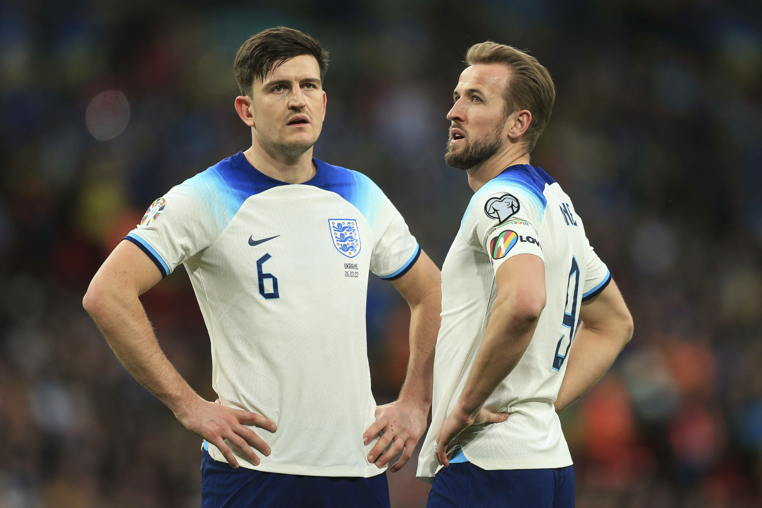 Harry Maguire und Harry Kane