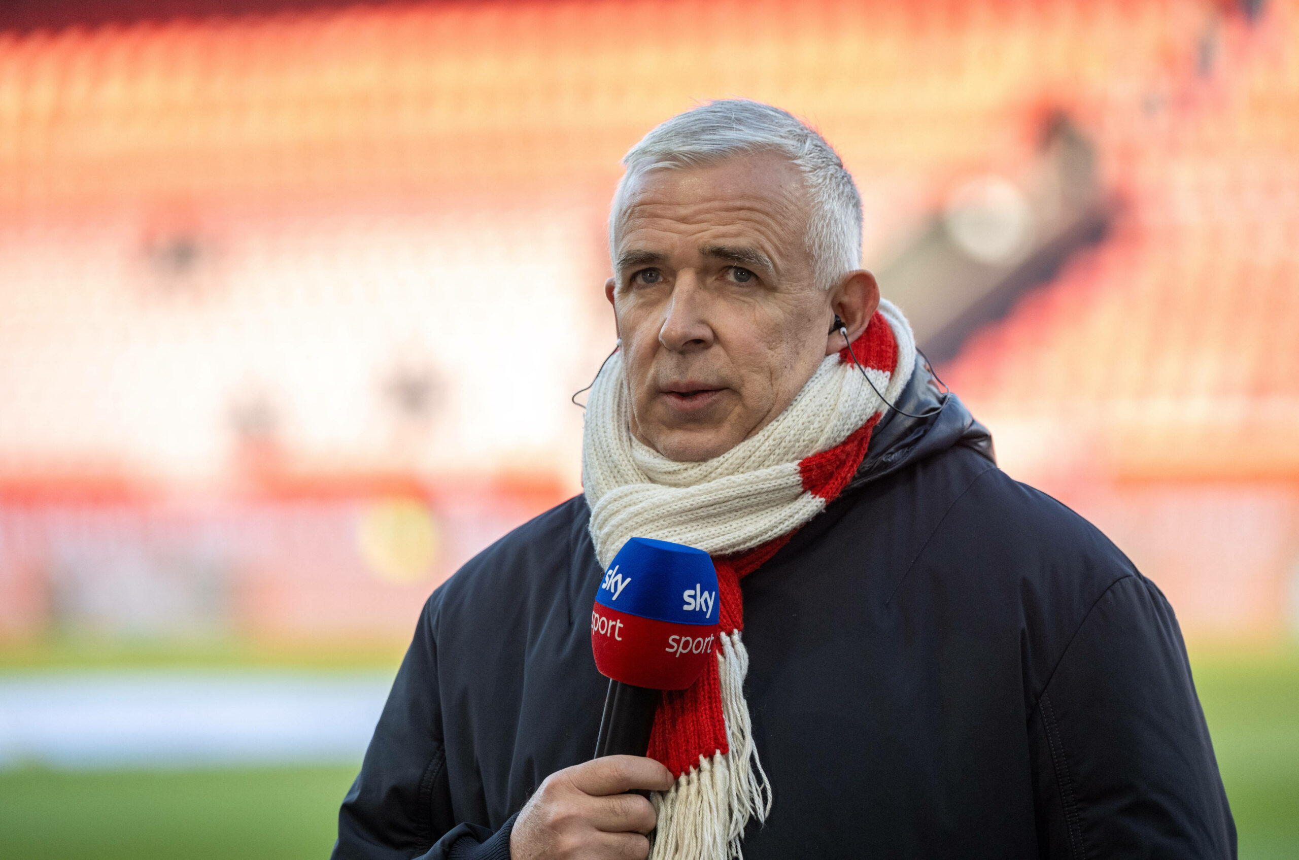 Union Präsident Dirk Zingler am Rande des Spiels 1.FC Heidenheim - Union Berlin